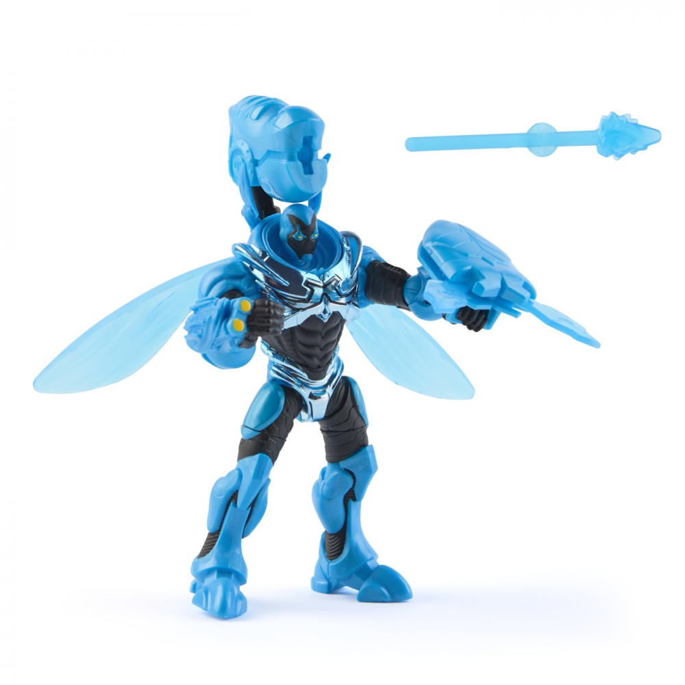 Batman dc eroii metal force figurina blue beetle 10cm, varsta de la 4 ani la 9 ani [4]