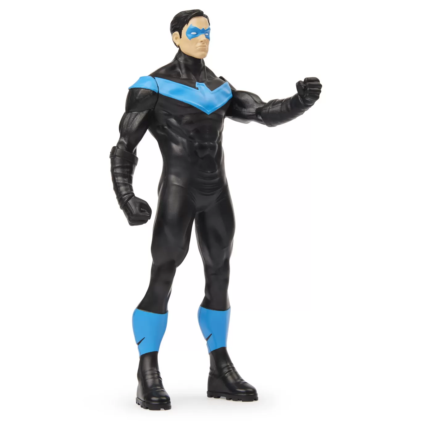 Batman figurina nightwing 15cm cu costum negru, copii varsta 3 ani pana la 12 ani [2]