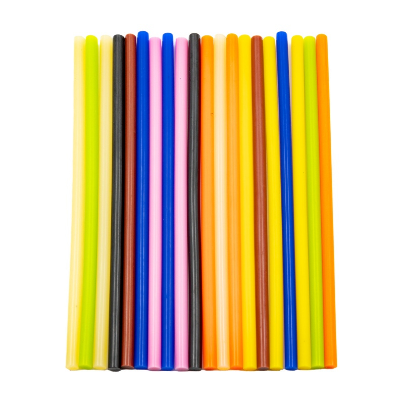 Baton silicon Colorarte, lipire la cald, 7mm x 20cm, diverse culori, set 20 buc [1]