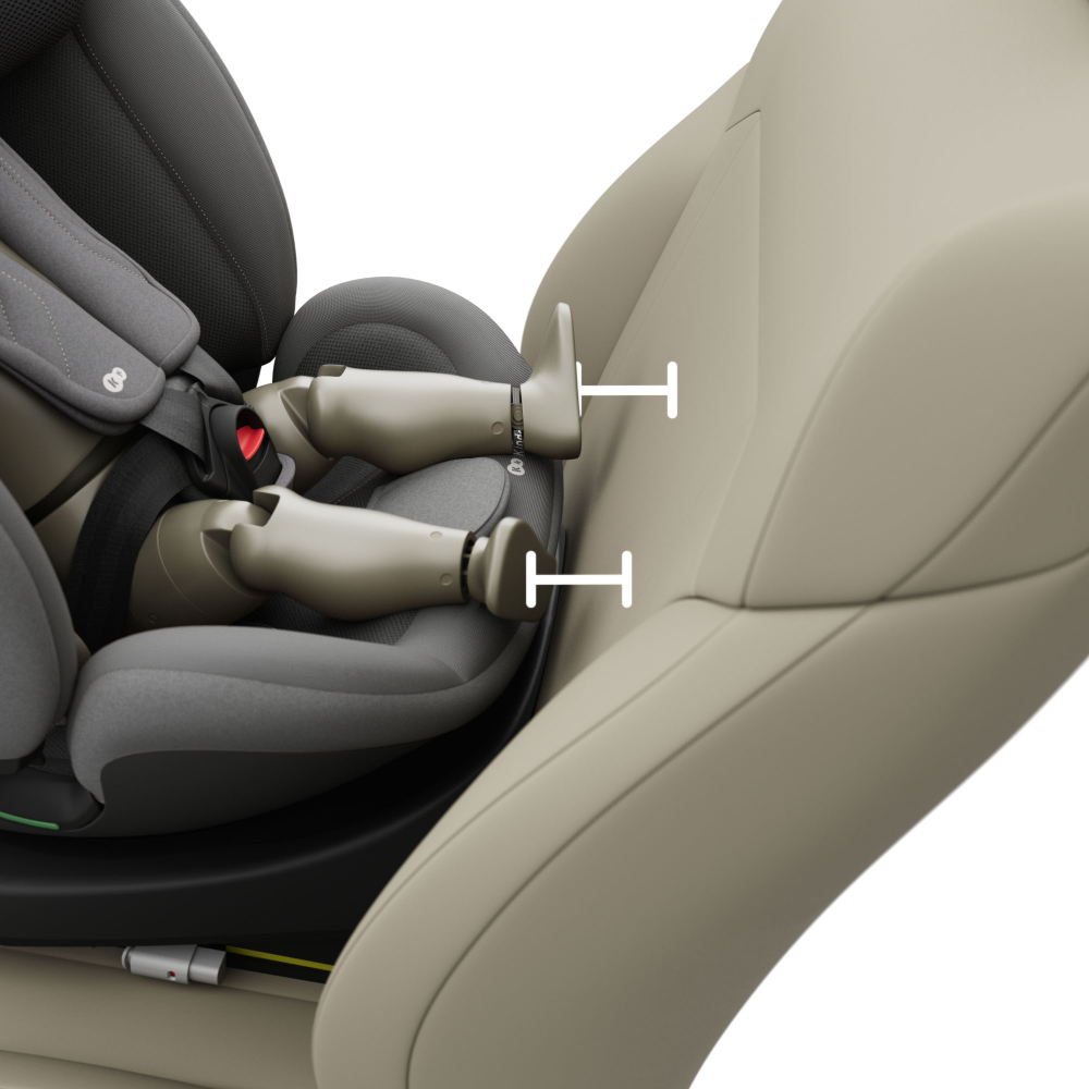 Baza isofix 360 kinderkraft endura safe fx, black [6]