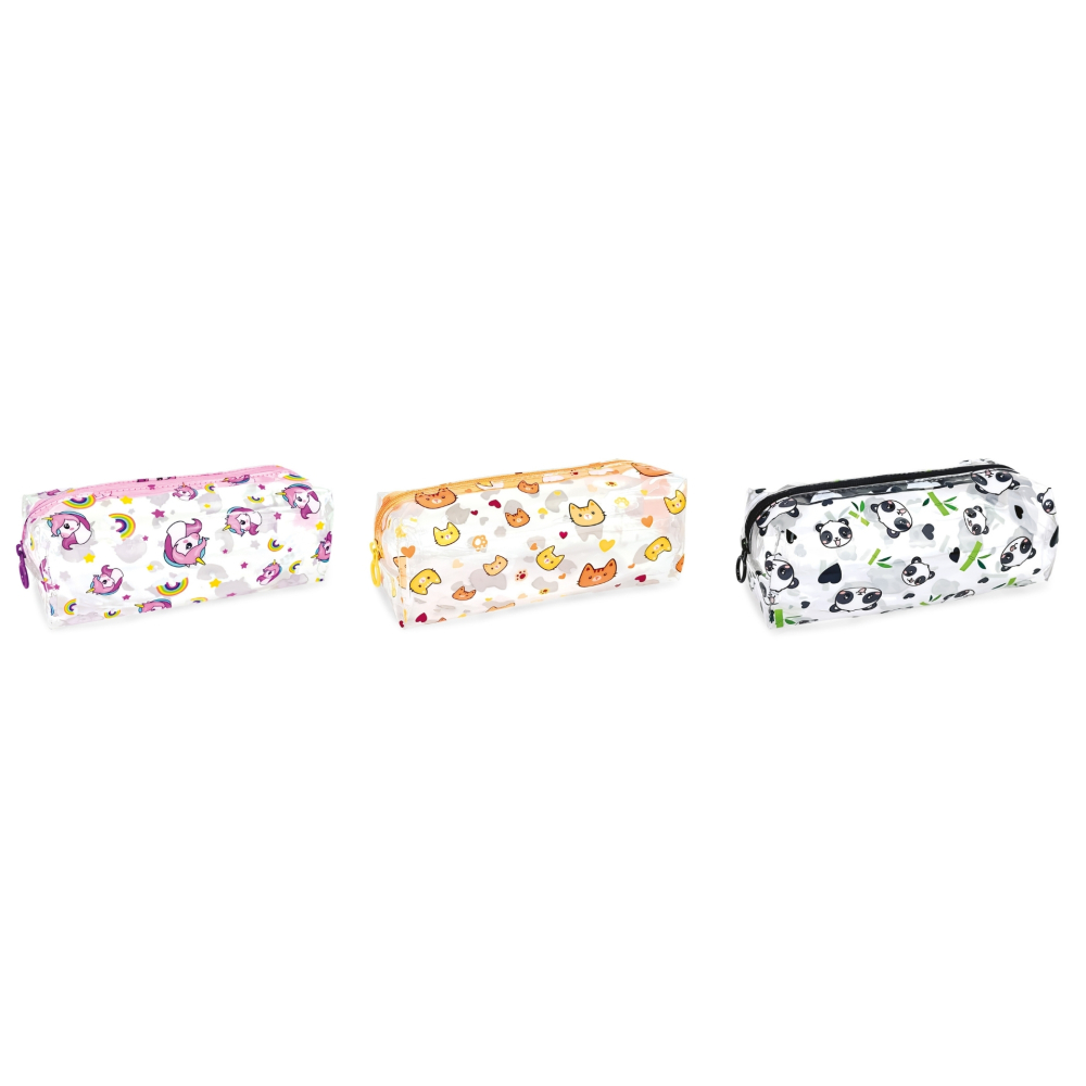 Beauty bag transparent - Glam & Go, 3 modele asortate , pret/1 buc [3]