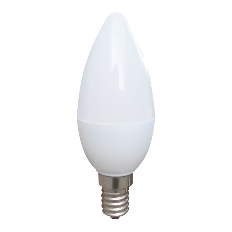 Bec economic cu led, lumanare 3.2Watt Omega Candle E14 OMELE14C-3W-6000, 270 lumeni, 42955, 6000K alb [2]