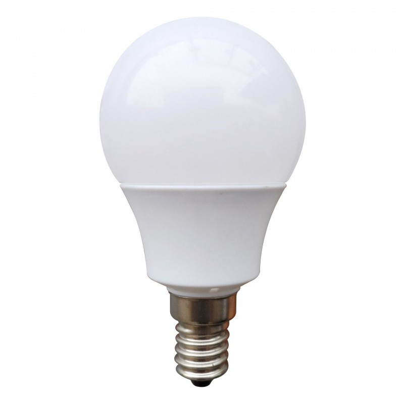 Bec economic cu led, rotund 3.2Watt Omega Comfort E14 OMELE14A-3W-6000, 270 lumeni, 42948, 6000K alb [2]