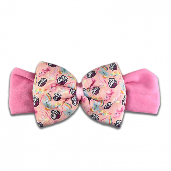 Accesorii Par, Bentita Elastica cu fundita, My Little Pony, Roz [3]