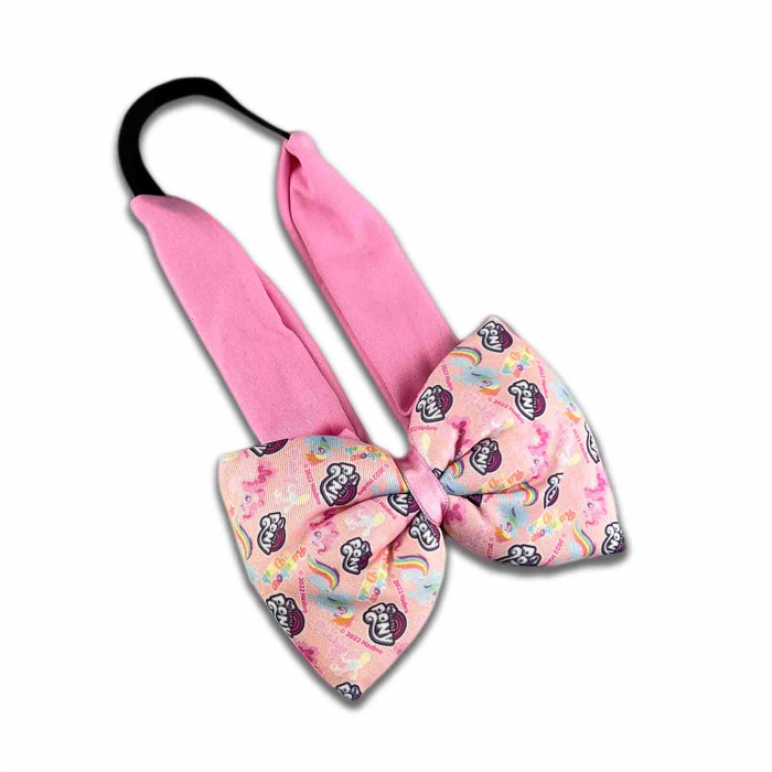 Accesorii Par, Bentita Elastica cu fundita, My Little Pony, Roz [2]