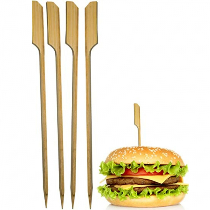 Bete frigarui pentru aperitive si cocktail, din lemn, 15 cm, 50 buc [4]