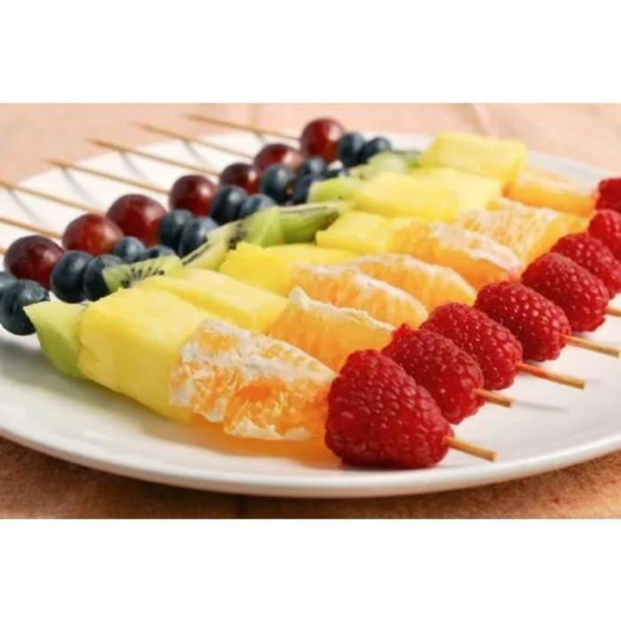 Bete frigarui pentru aperitive si cocktail, din lemn, 25 cm, 100 buc [3]
