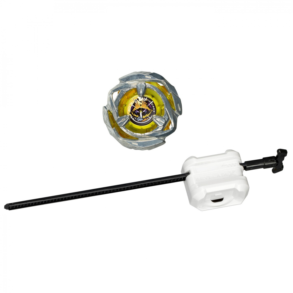 Beyblade x let it rip set lansator si roata arrow wizard 4-80b, varsta de la 8 ani la 14 ani [2]