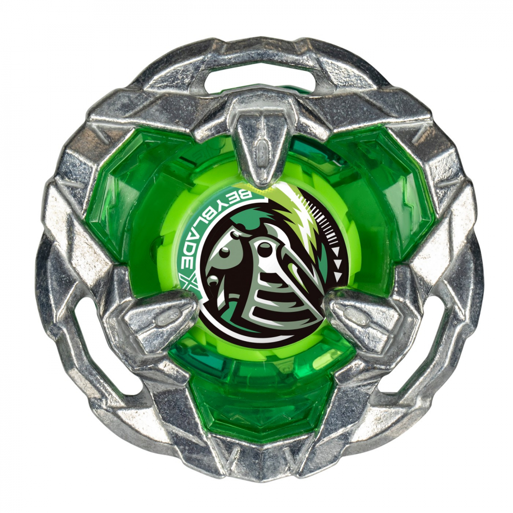 Beyblade x let it rip set lansator si roata helm knight 3-80n, varsta de la 8 ani la 14 ani [3]