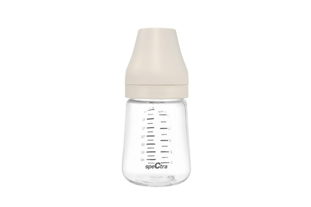 Biberon PA anticolici premium cu tetina S, crem (160 ml) [3]