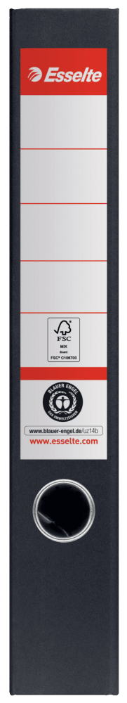 Biblioraft carton reciclat 5cm negru nr1 power fsc esselte [2]