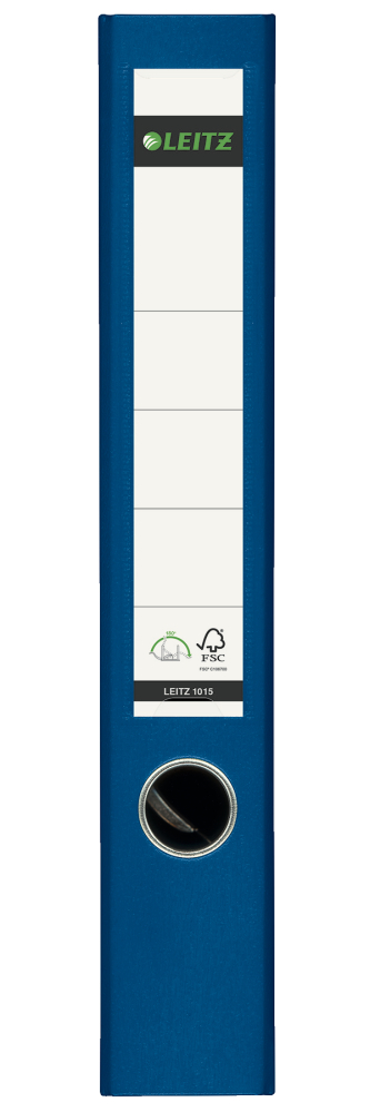 Biblioraft plastifiat 5cm 180g albastru leitz [2]
