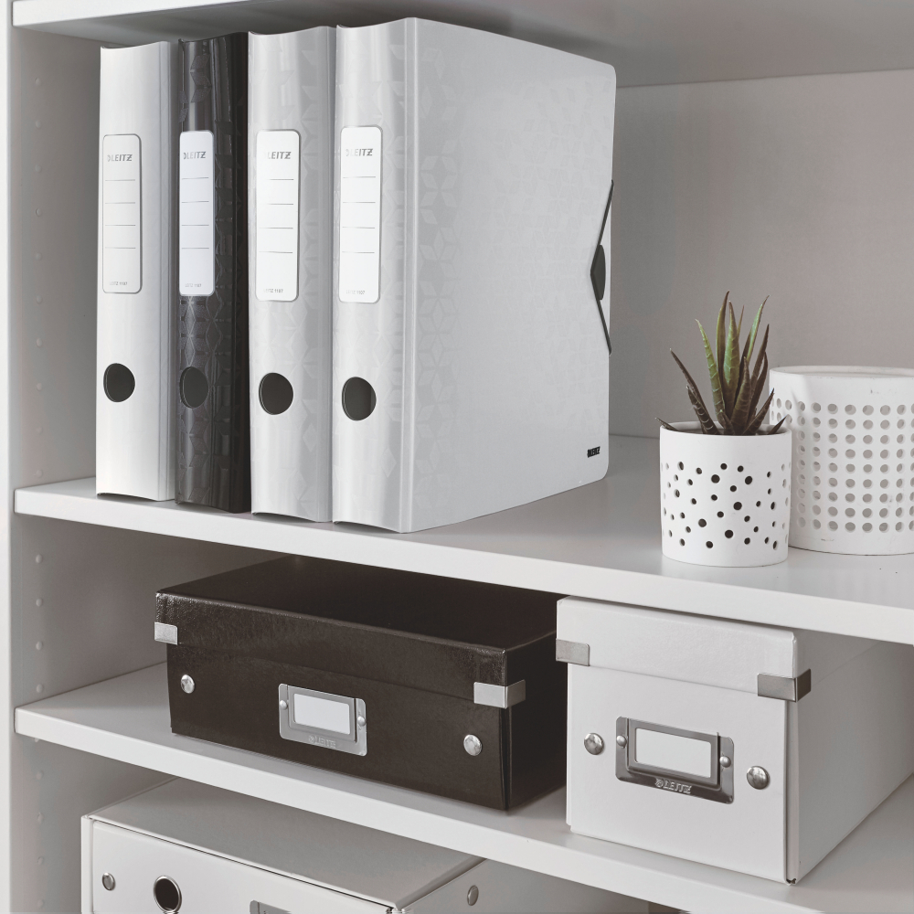 Biblioraft plastifiat 6.5cm 180grade alb active wow leitz [3]