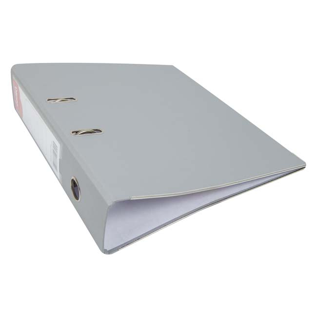 Biblioraft plastifiat 7.5cm gri noki [2]