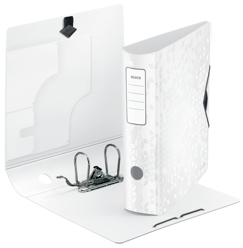 Biblioraft plastifiat 8.2 cm 180grade alb active wow leitz [2]