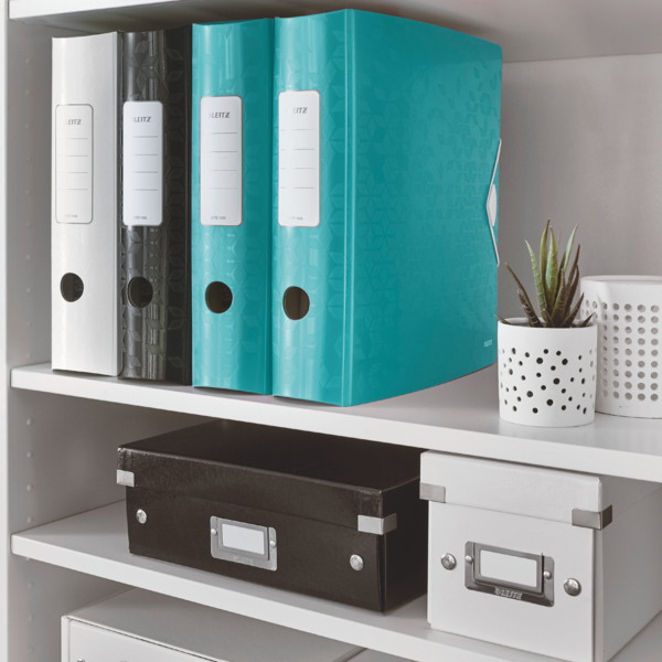 Biblioraft plastifiat 8.2cm 180grade turcoaz active wow leitz [2]