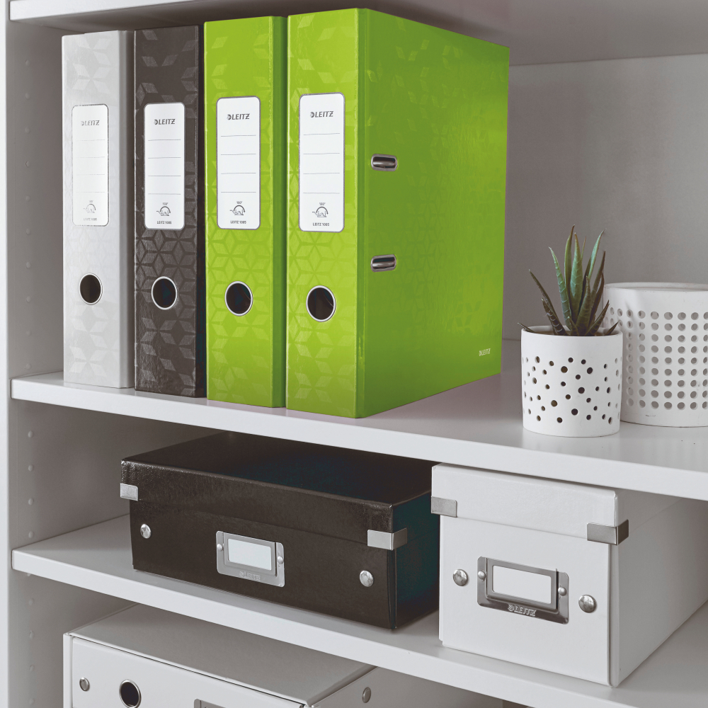 Biblioraft plastifiat 8cm 180grade verde wow leitz [3]