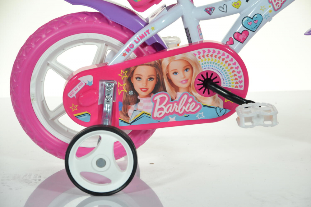 Bicicleta copii 12" - Barbie la plimbare [2]