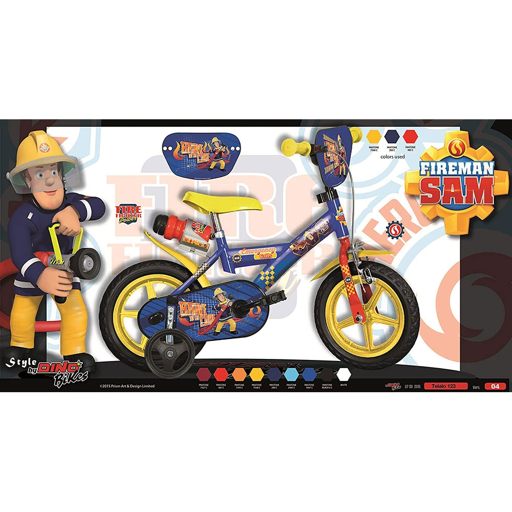 Bicicleta copii Dino Bikes 12' Fireman Sam [8]