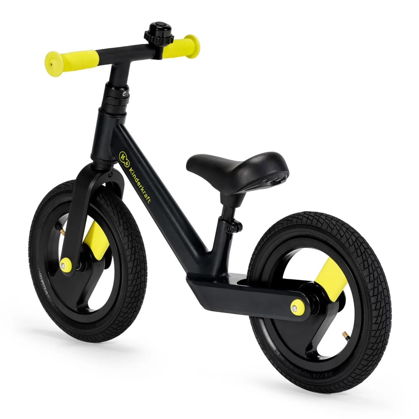 Bicicleta de echilibru kinderkraft goswift, black, varsta de la 2 ani la 5 ani [2]