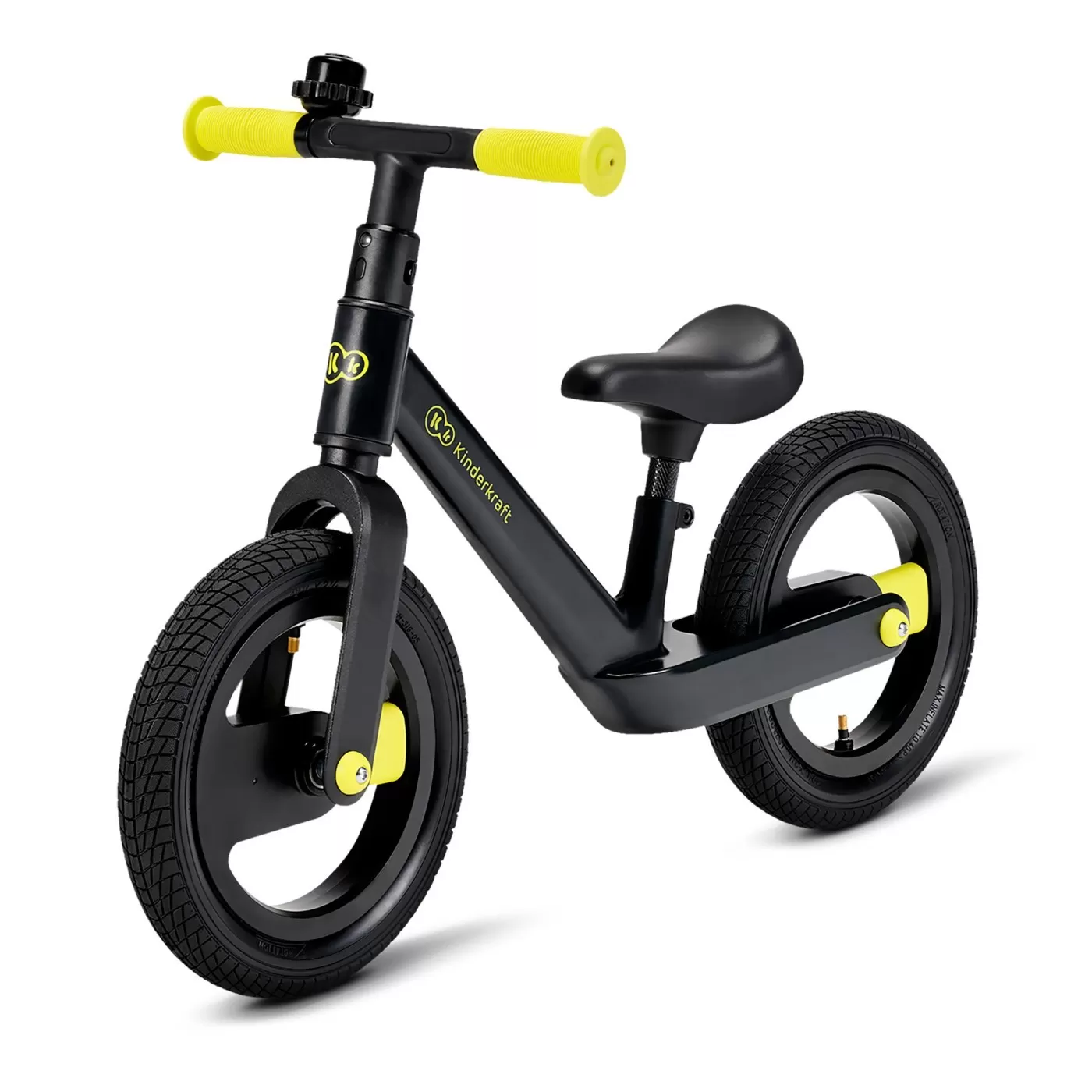 Bicicleta de echilibru kinderkraft goswift, black, varsta de la 2 ani la 5 ani [1]