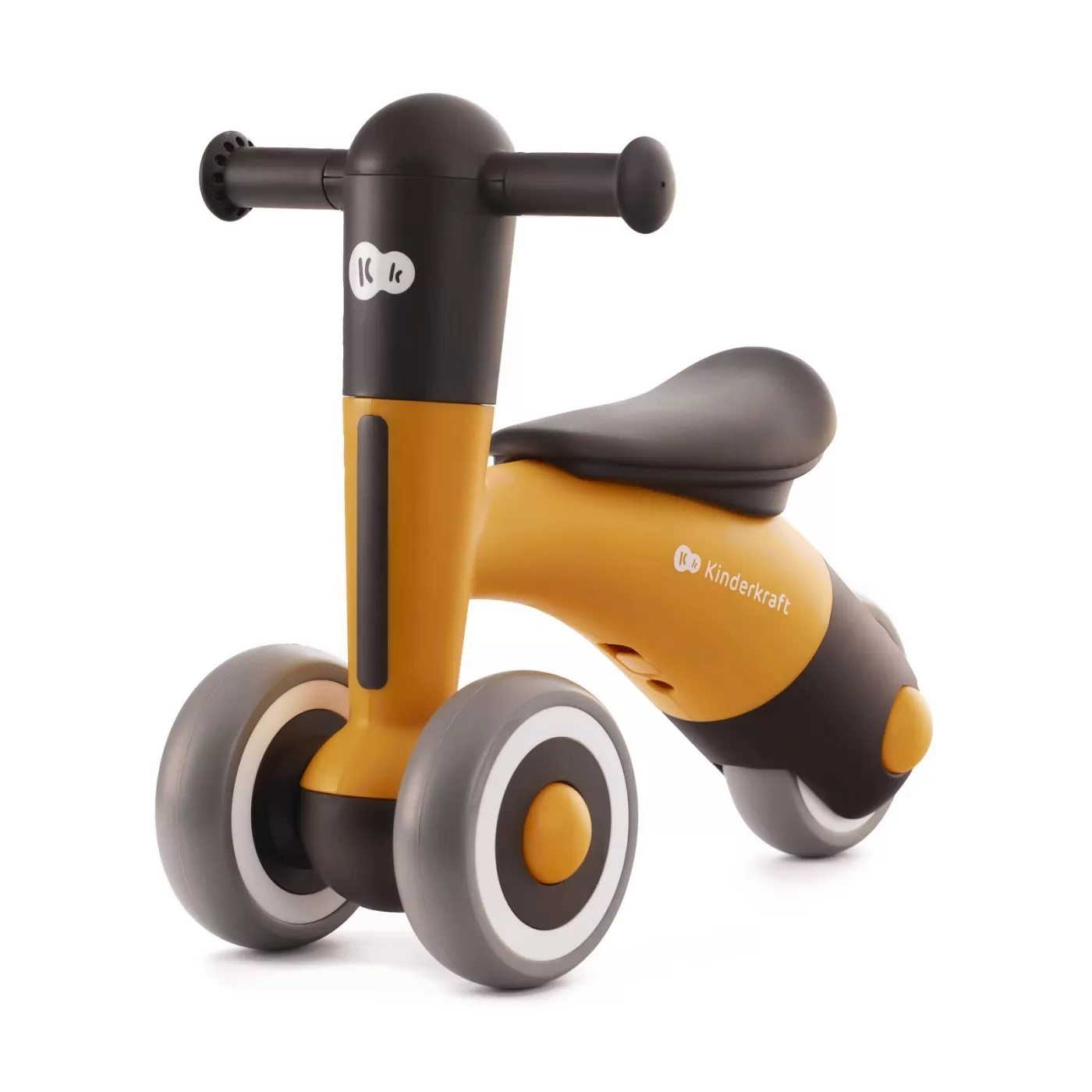 Bicicleta de echilibru kinderkraft minibi, honey yellow, varsta de la 2 ani la 5 ani [1]