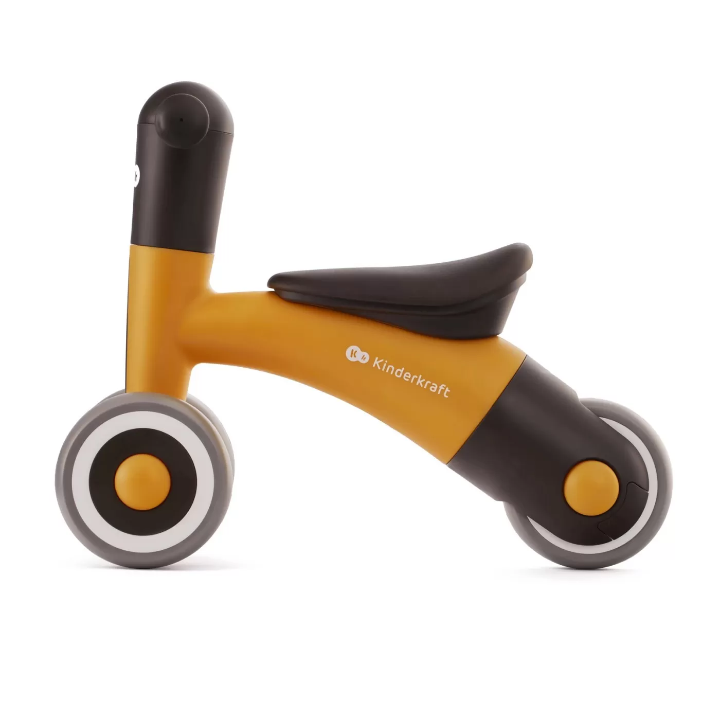 Bicicleta de echilibru kinderkraft minibi, honey yellow, varsta de la 2 ani la 5 ani [2]