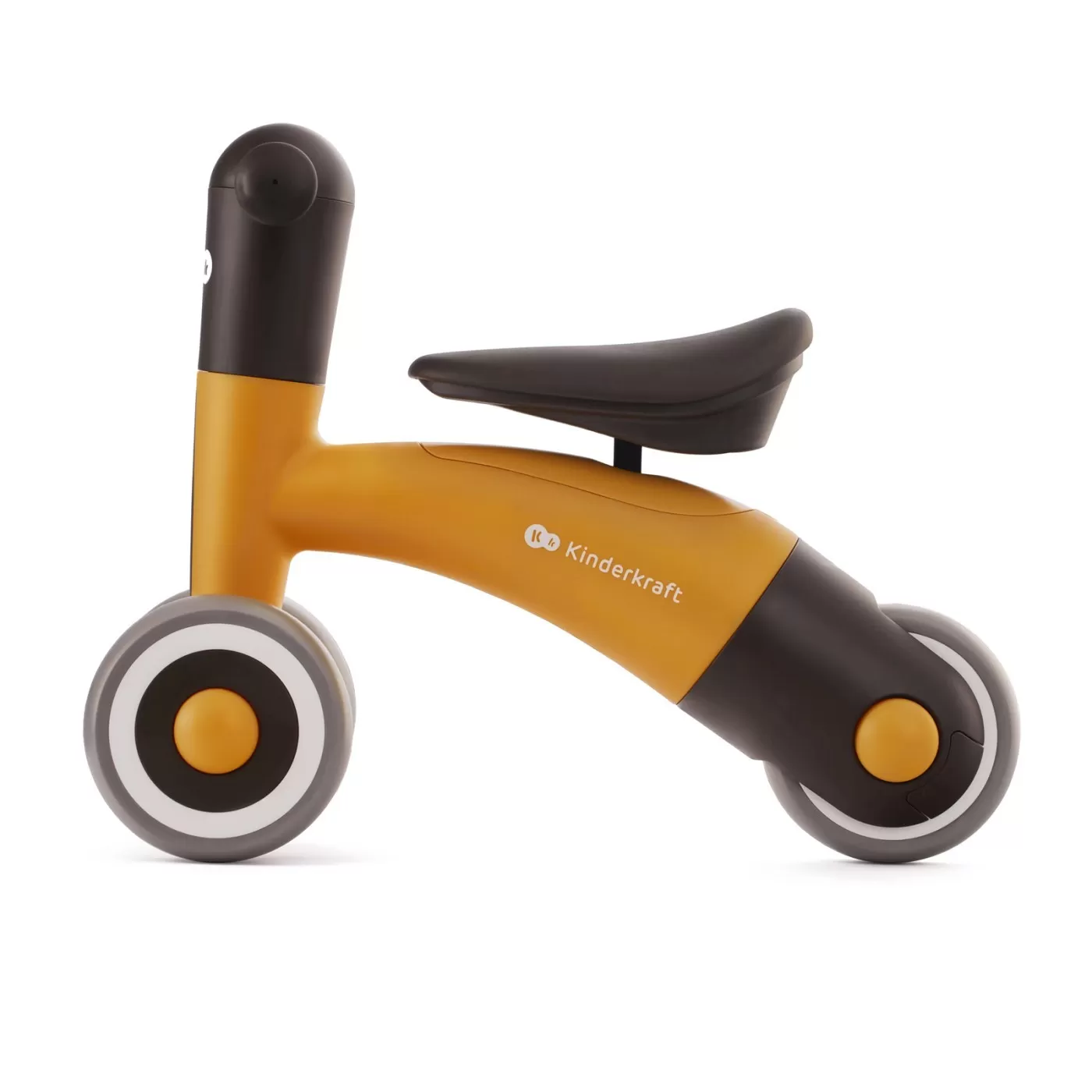 Bicicleta de echilibru kinderkraft minibi, honey yellow, varsta de la 2 ani la 5 ani [3]