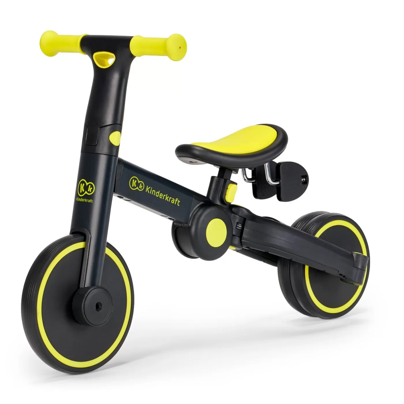 Bicicleta de echilibru / tricicleta kinderkraft 4trike, black volt, varsta de la 2 ani la 5 ani [8]
