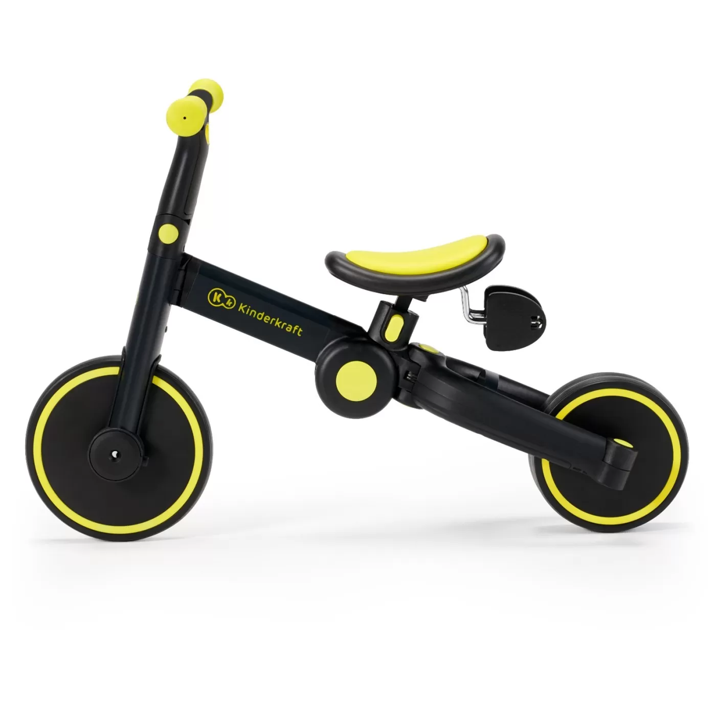 Bicicleta de echilibru / tricicleta kinderkraft 4trike, black volt, varsta de la 2 ani la 5 ani [9]