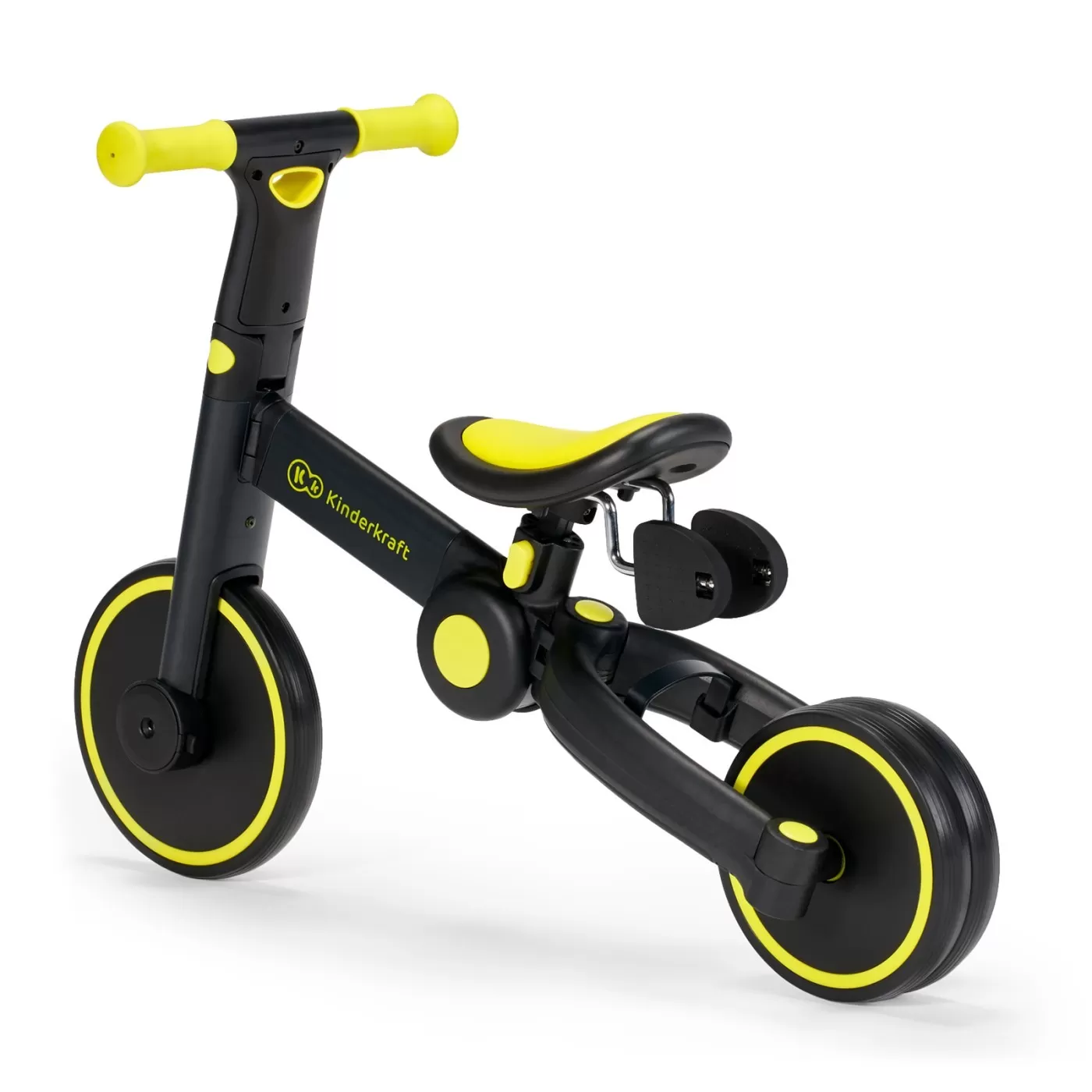 Bicicleta de echilibru / tricicleta kinderkraft 4trike, black volt, varsta de la 2 ani la 5 ani [10]