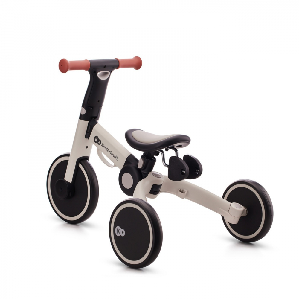 Bicicleta de echilibru / tricicleta kinderkraft 4trike, silver grey, varsta de la 2 ani la 5 ani [9]