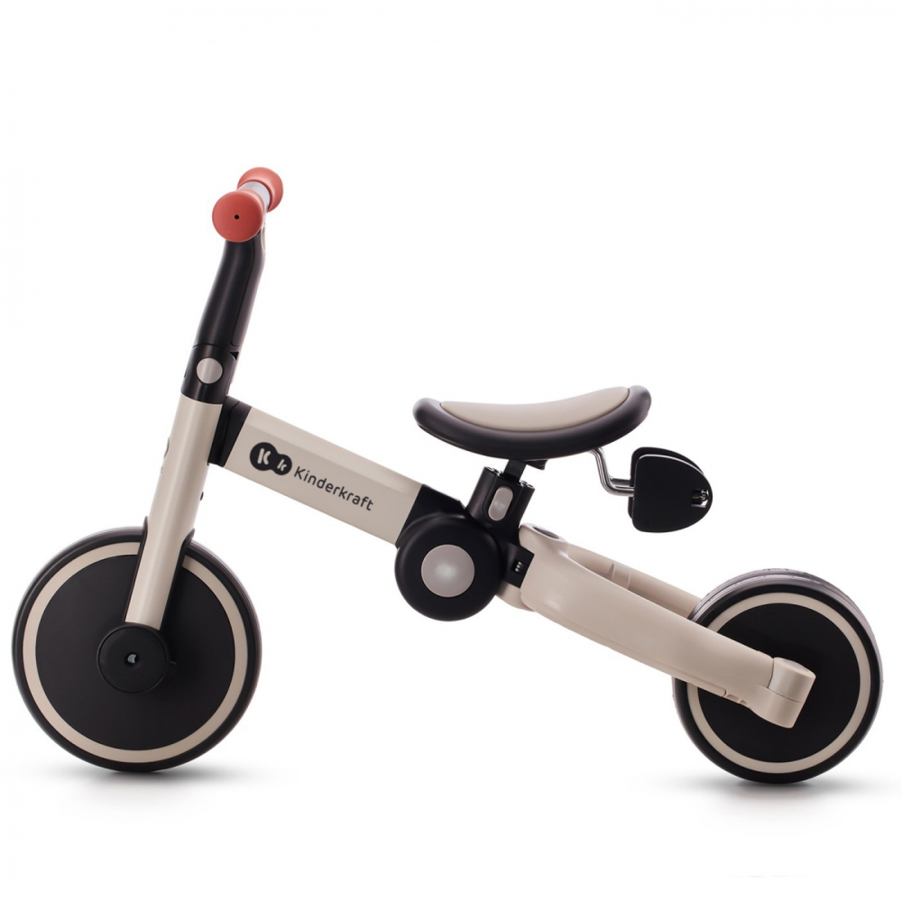 Bicicleta de echilibru / tricicleta kinderkraft 4trike, silver grey, varsta de la 2 ani la 5 ani [11]