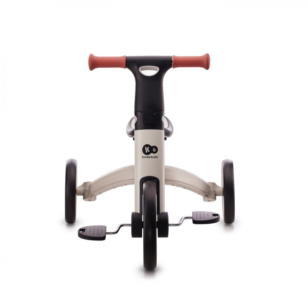 Bicicleta de echilibru / tricicleta kinderkraft 4trike, silver grey, varsta de la 2 ani la 5 ani [5]