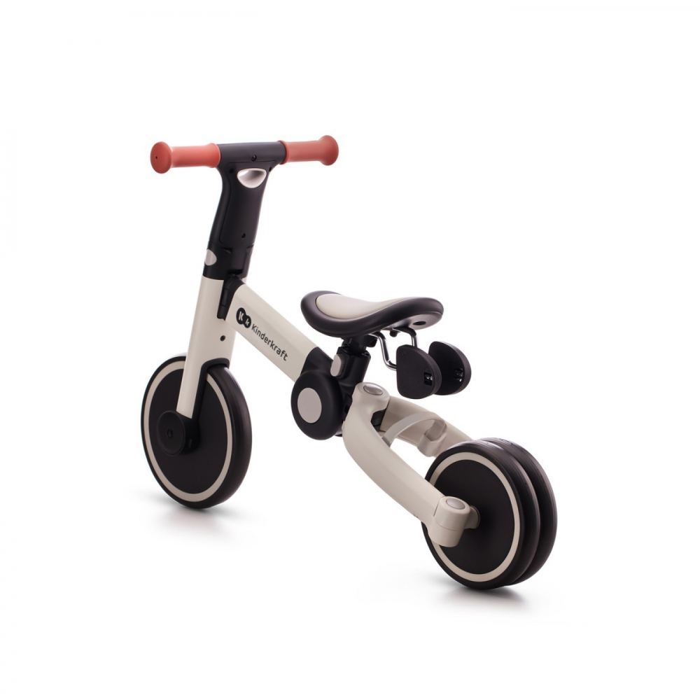 Bicicleta de echilibru / tricicleta kinderkraft 4trike, silver grey, varsta de la 2 ani la 5 ani [2]