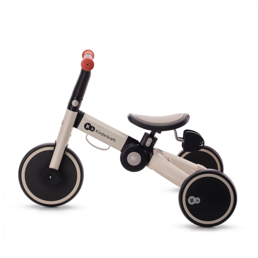 Bicicleta de echilibru / tricicleta kinderkraft 4trike, silver grey, varsta de la 2 ani la 5 ani [8]