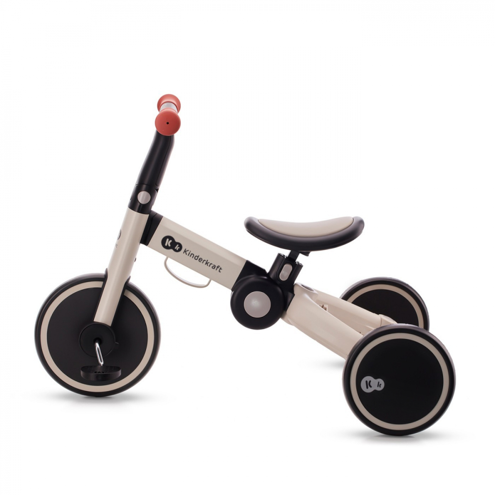 Bicicleta de echilibru / tricicleta kinderkraft 4trike, silver grey, varsta de la 2 ani la 5 ani [1]