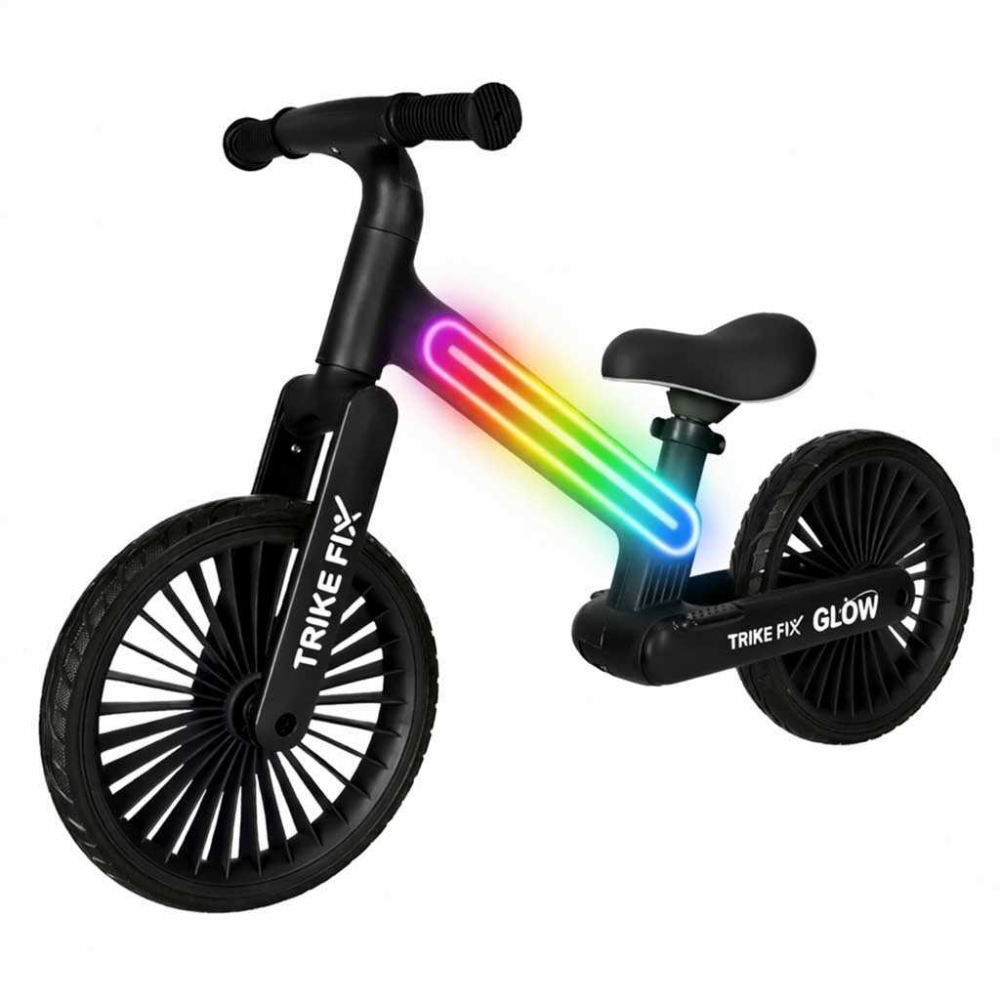 Bicicleta echilibru copii LED RGB 12 inch fara pedale | 2+ ani | Trike Fix Glow [7]