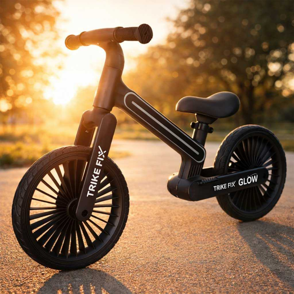 Bicicleta echilibru copii LED RGB 12 inch fara pedale | 2+ ani | Trike Fix Glow [2]