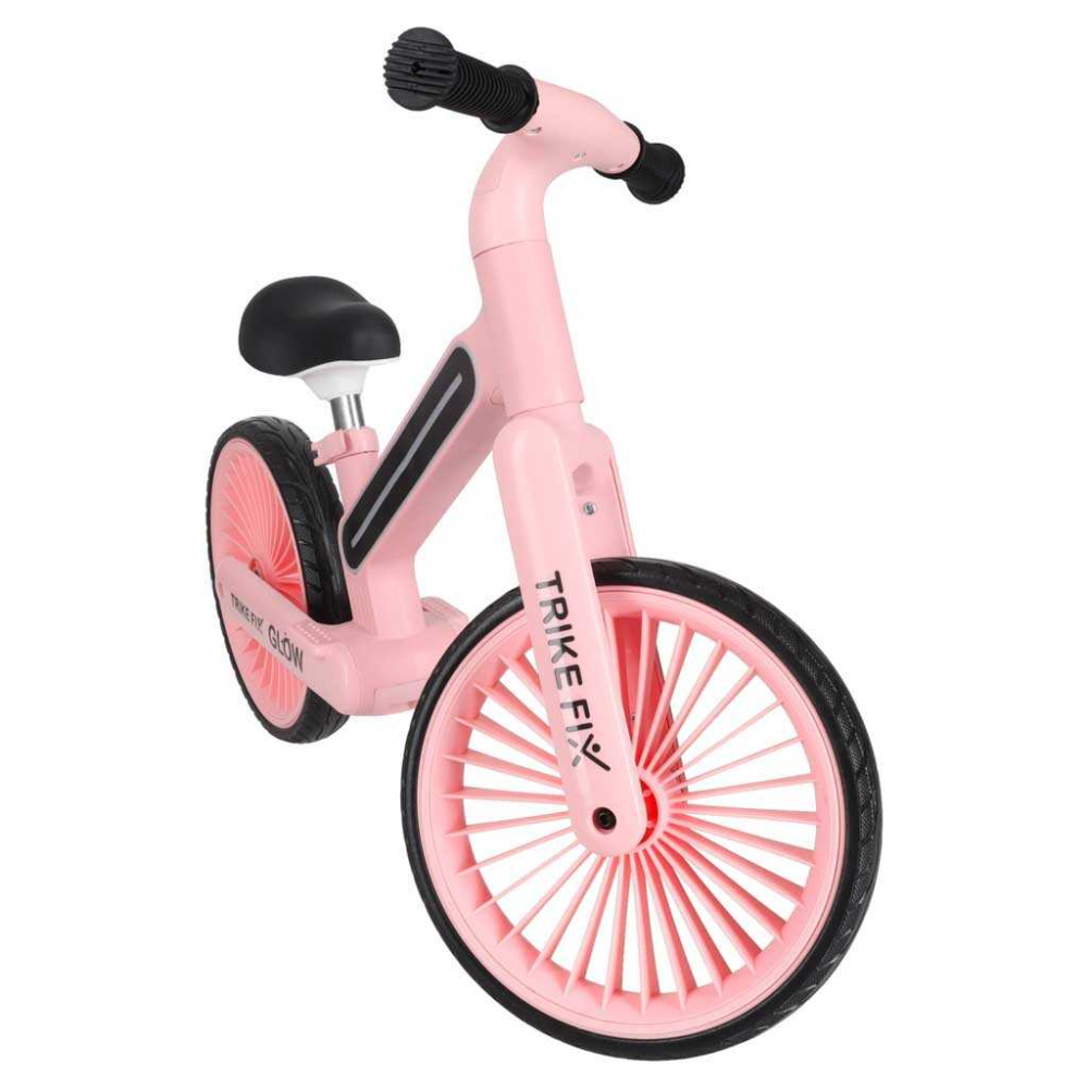 Bicicleta echilibru copii LED RGB 12 inch fara pedale | 2+ ani | Trike Fix Glow [13]