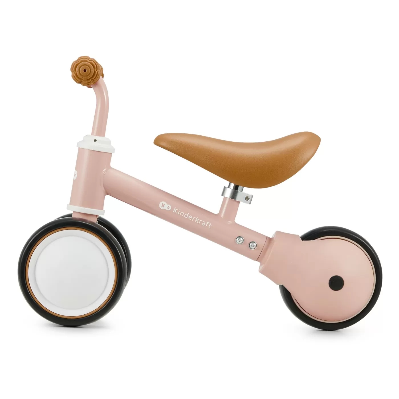 Bicicleta echilibru kinderkraft cutie fuzzy peach, varsta de la 2 ani la 3 ani [3]
