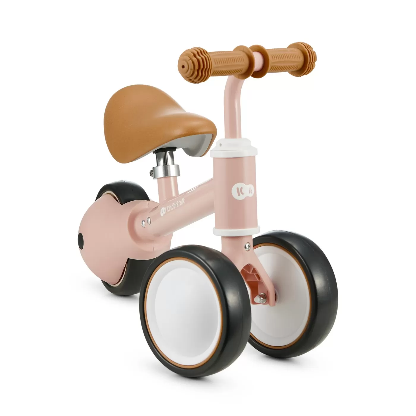 Bicicleta echilibru kinderkraft cutie fuzzy peach, varsta de la 2 ani la 3 ani [2]