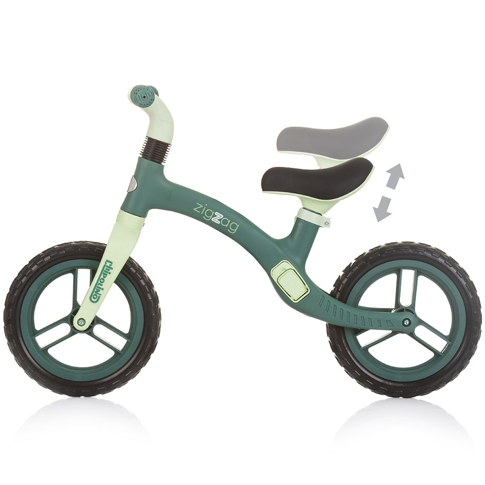 Bicicleta fara pedale Chipolino Zig Zag green [3]