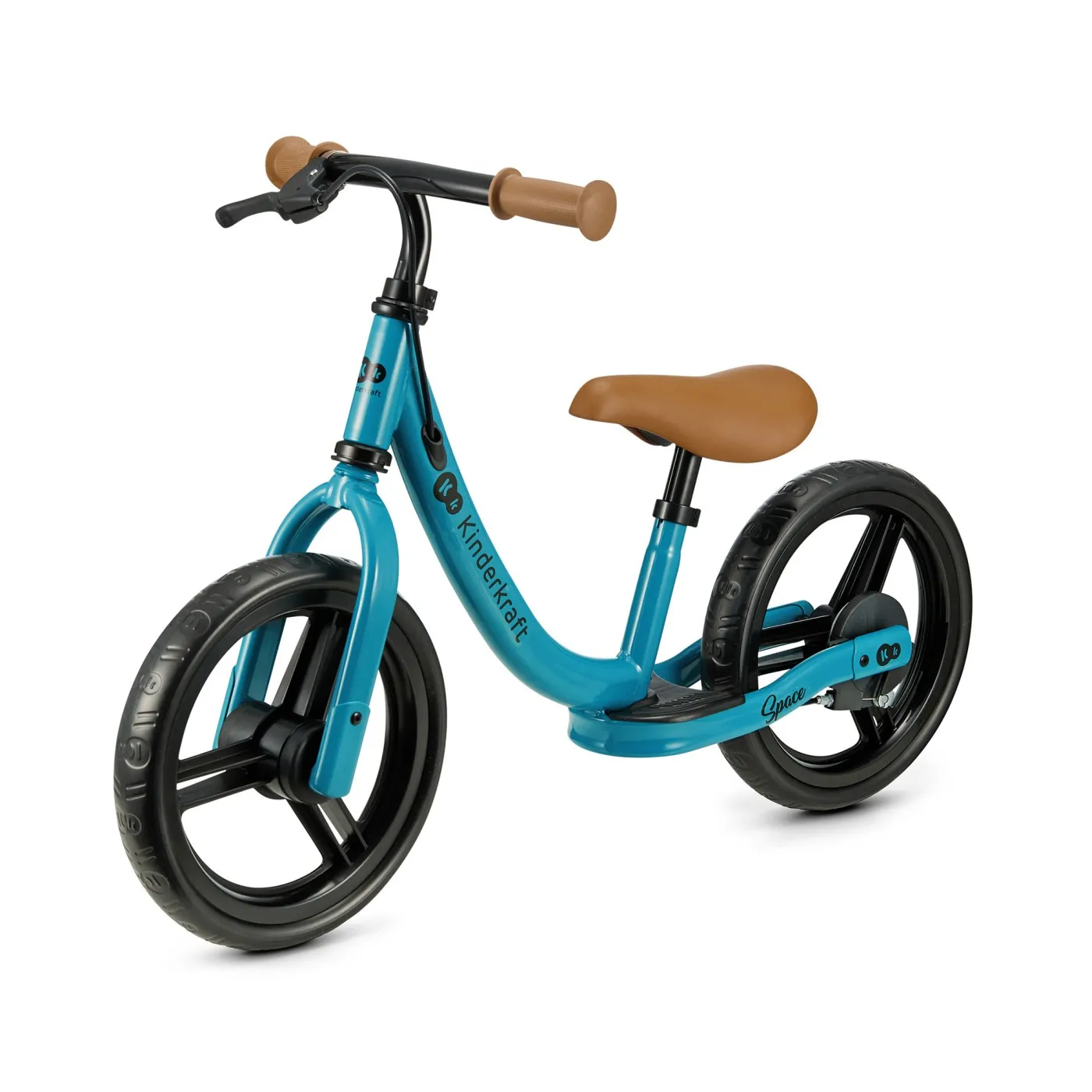 Bicicleta fara pedale kinderkraft space dark blue, copii varsta 2 ani pana la 5 ani [2]