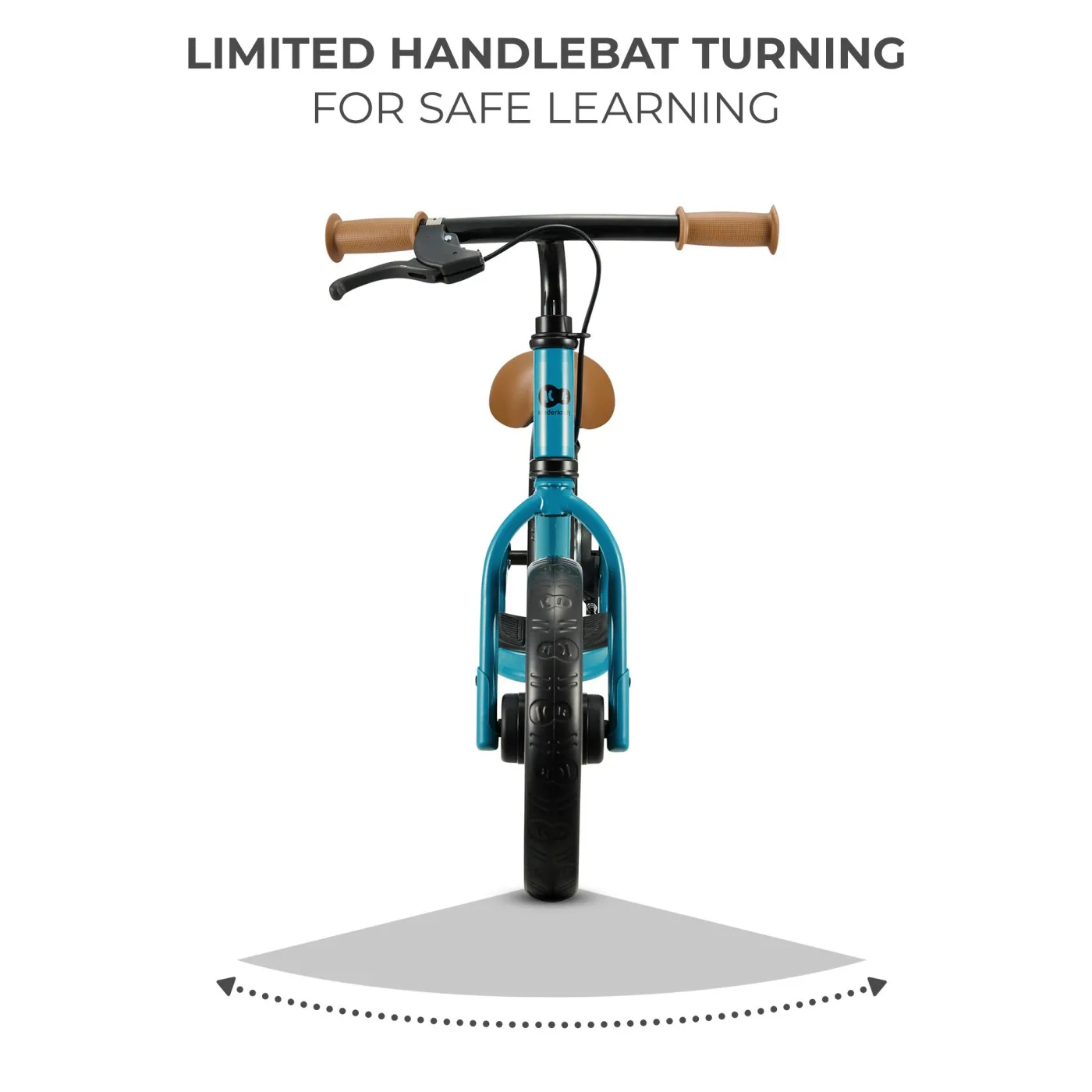 Bicicleta fara pedale kinderkraft space dark blue, copii varsta 2 ani pana la 5 ani [5]