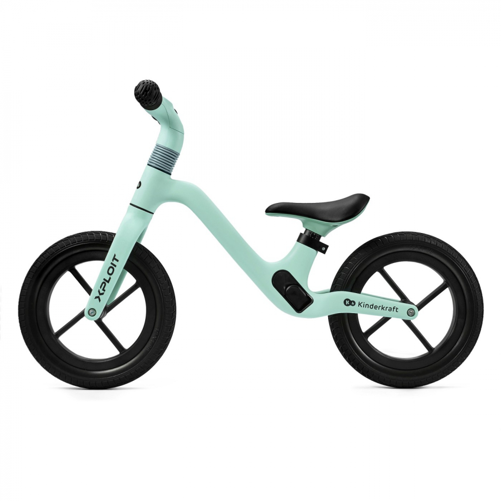 Bicicleta fara pedale kinderkraft xploit, turcoise, varsta de la 2 ani la 6 ani [2]