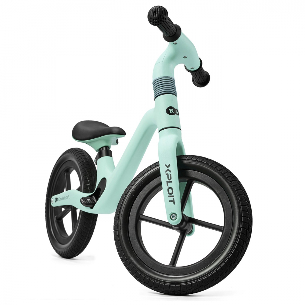 Bicicleta fara pedale kinderkraft xploit, turcoise, varsta de la 2 ani la 6 ani [4]