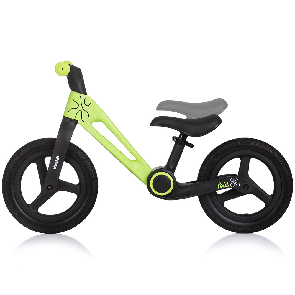 Bicicleta fara pedale pliabila Chipolino Fold X green [3]