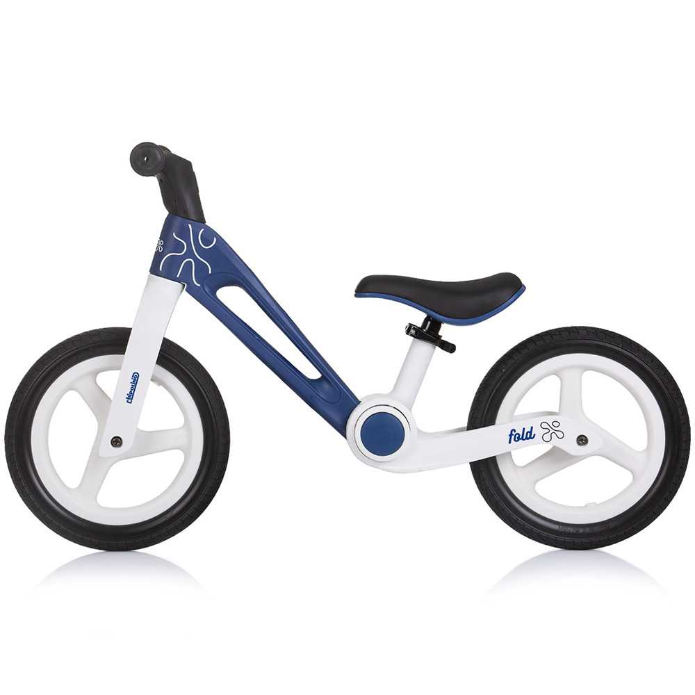 Bicicleta fara pedale pliabila Chipolino Fold X navy [2]