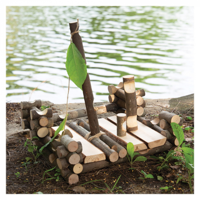 Big Branch Blocks, crengi mari de construit, Guidecraft, 3-10 ani [5]